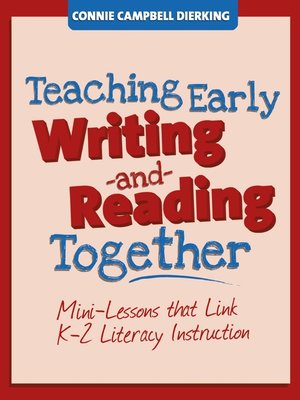 cover image of Teaching Early Writing and Reading Together